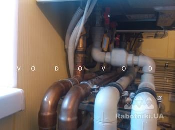 Обвязка двухконтурного газового котла Vaillant 24кВт