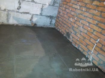 стяжка ,теплый пол