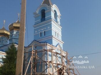 Реконструкция храма Михаила и Гавриила (Сарата,одесская область)-система Сеresit pro