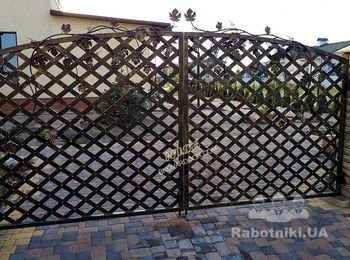 ворота+ ковка