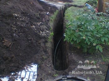 заміна труби вводу води в будинок