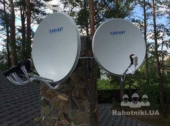 Харьковские спутниковые антенны Вариант