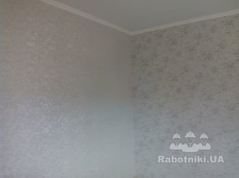 Поклейка обой.