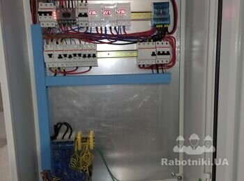 Монтаж щита.