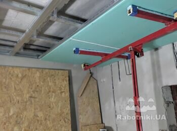 монтаж профілю по системі Knauf-112.