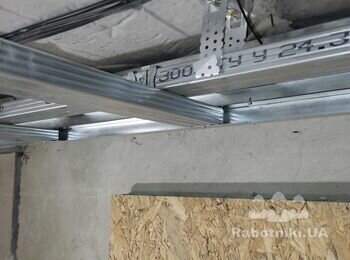 Монтаж профілю по системі Knauf-112.