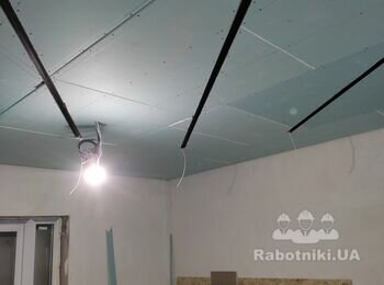 Монтаж тіньових швів.