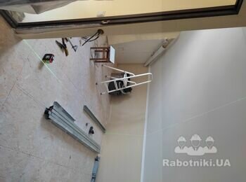 Монтаж міжкімнатної перегородки з звукоізоляцією. БУЛО.