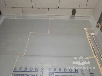 Утеплення підлоги в санвузлі.