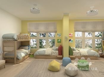 Частный детский садСпальня