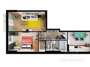 3D план квартиры