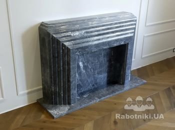 Каминный портал, квартира в Киеве