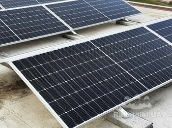 Солнечные батареи монтаж на плоскую крышу