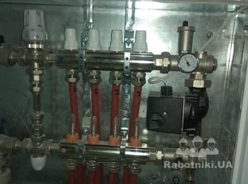 Коллектор теплого пола