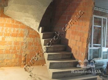 бетонная лестница