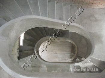 бетонная лестница