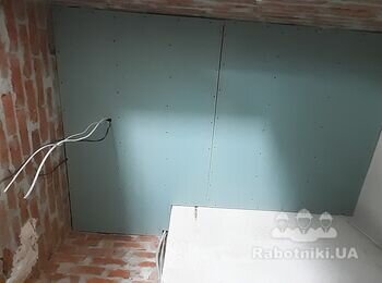 Монтаж гк в санвузлі