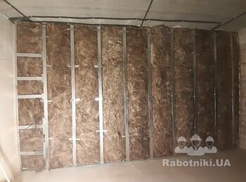 Заукоізоляція від сусідів + гк конструкція