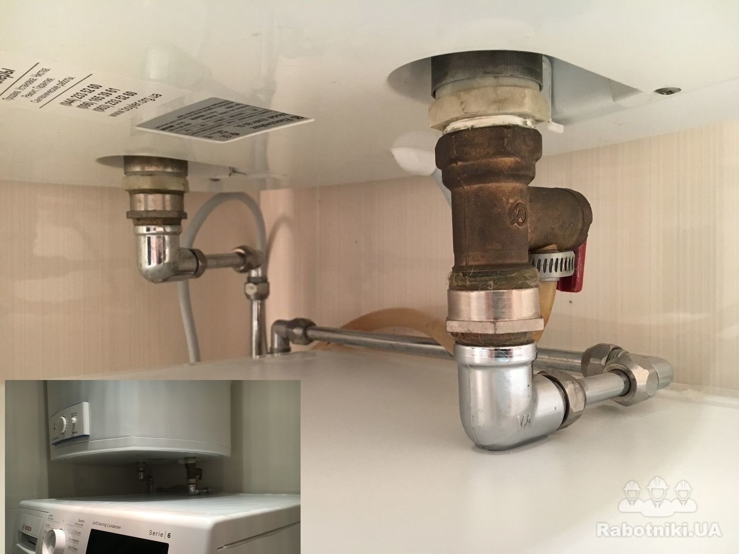 Замена обратного клапана водонагревателя без слива воды