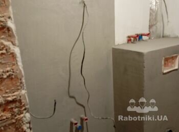 Укладка плитки в ванной 22.7м.кв