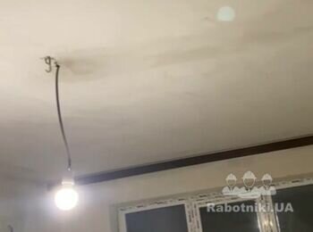 Поклейка обоев, покраска потолка + стен. Киев, Дарницкий р-он (Київ)