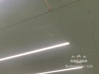 Подготовка и покраска стен/потолка 300 кв. м.