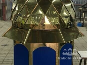 Покрівельні роботи, шашка ,фальц