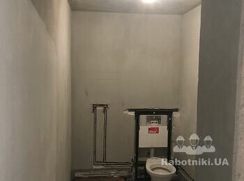 Укладка кафеля санузел