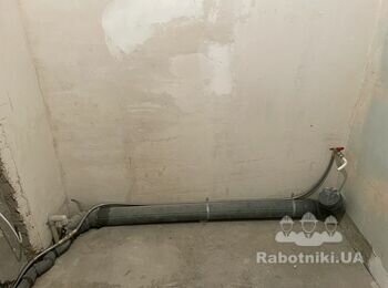 Короб из гипсокартона, наклеить Г/К на кирпичную стену