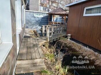 Заміна терасної дошки, прибл. 27 кв.м.