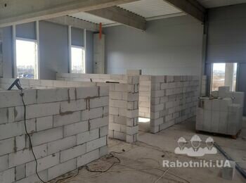 Компанія шукає працівників з вкладання газоблоку