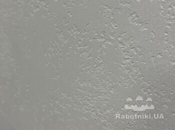 Декоративная штукатурка стен + 2 двери скрытого монтажа +шпаклевка + п