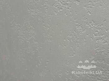 Декоративная штукатурка стен + 2 двери скрытого монтажа +шпаклевка + п