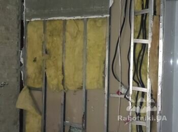 Ремонт помещения. Площадь: 120 м2 по полу