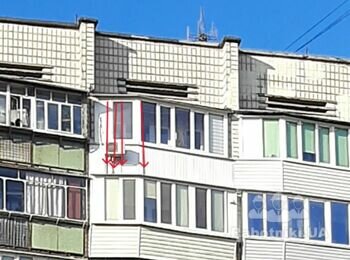 Ремонт зовнішньої пластикової вагонки балкону