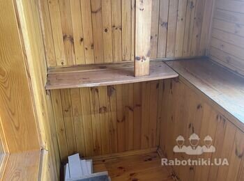 Новий балкон, пластиковий