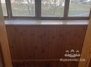 Новий балкон, пластиковий