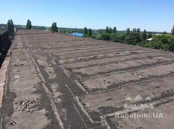 Ремонт даху світлового (зенітного) ліхтаря на промисловій будівлі