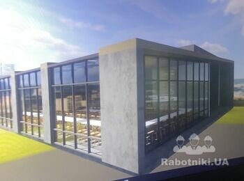 Проектування та будівництво тераси ( прибудови) ресторана