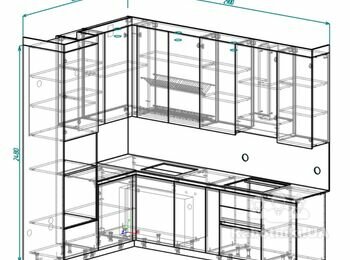 Збірка та встановлення кухні на обєкті