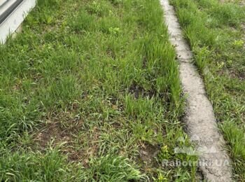 Монтаж бордюру дорожнього 18мп на підготовлену основу