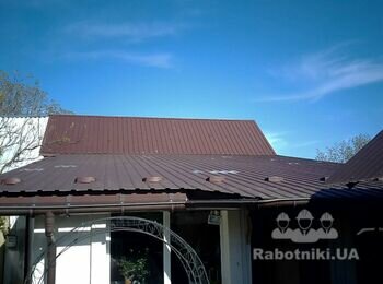 Заміна даху, облаштування та утеплення горища 70-80м.кв.