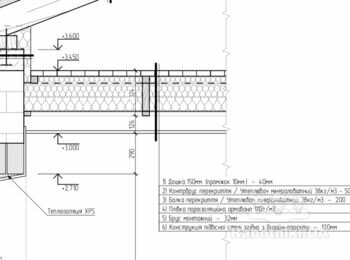 Переробка перекриття холодного горища 160м2