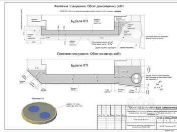 Реконструкція асфальтової доріжки з розширенням. Монтаж зливостоку.