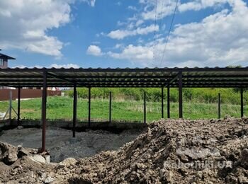 Будівництво навісів для стоянки машин