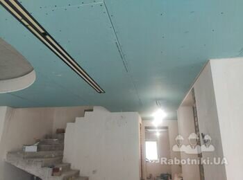 Комплекс малярних робіт в будинку 240м2
