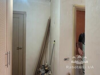 Поклейка шпалер