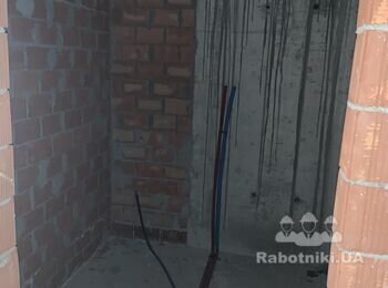 Замінити змішувач, встановити тимчасовий унітаз+тимчасова вода