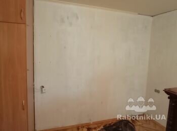 Дрібний ремонт, поклейка шпалер на стіни та стею 1 кімн квартира