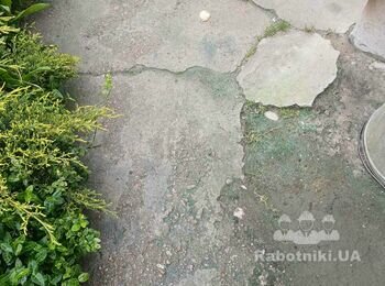 Демонтаж и монтаж отростки и садовых дорожек